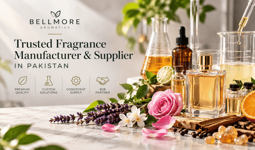 Trusted Fragrance Manufacturer & Supplier in Pakistan - Bellmore Aromatics